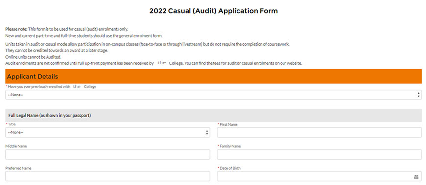 Student Application Solution for Higher Education Case Study