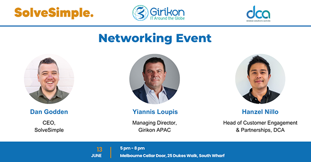 Girikon Collaborates with SolveSimple and DCA to Host an Exclusive Networking Event 